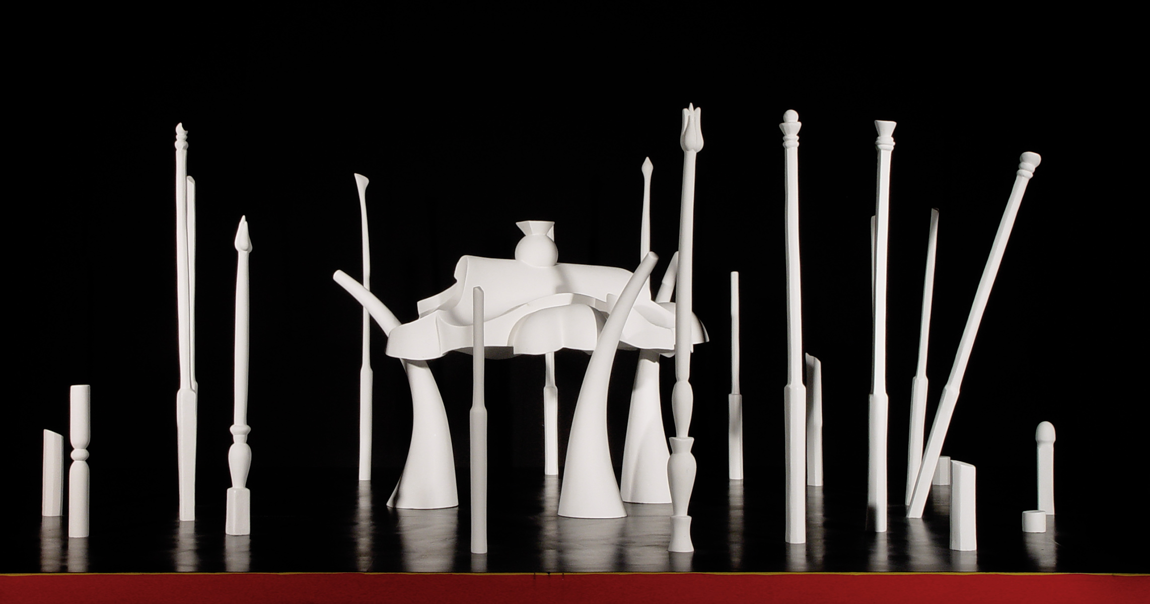 Ashes, 2003, sculpture by Adrian Mauriks.