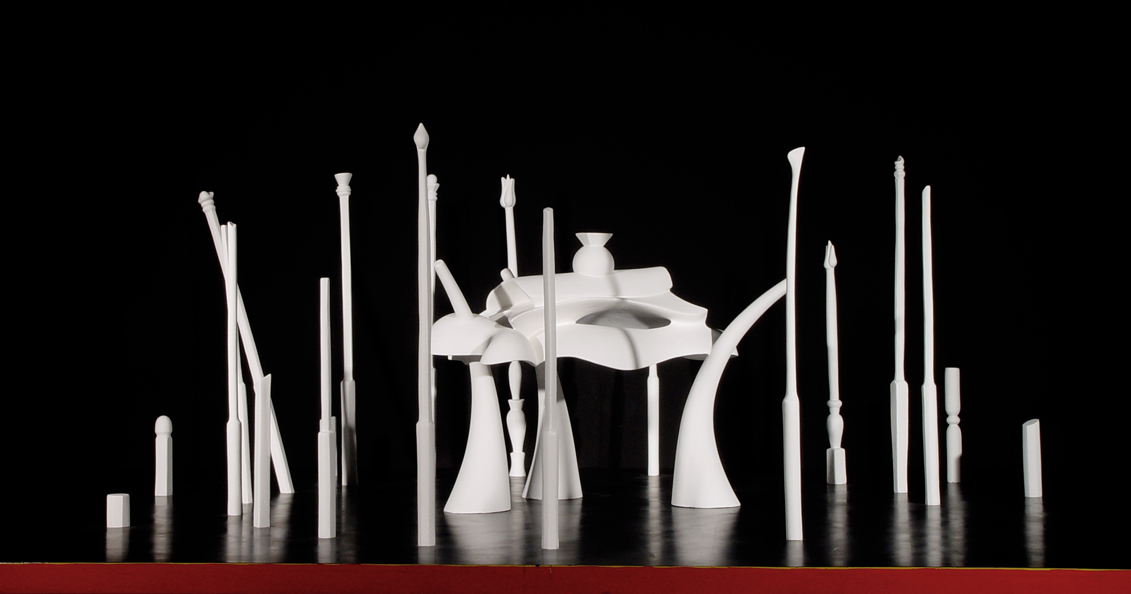 Ashes, 2003, sculpture by Adrian Mauriks.