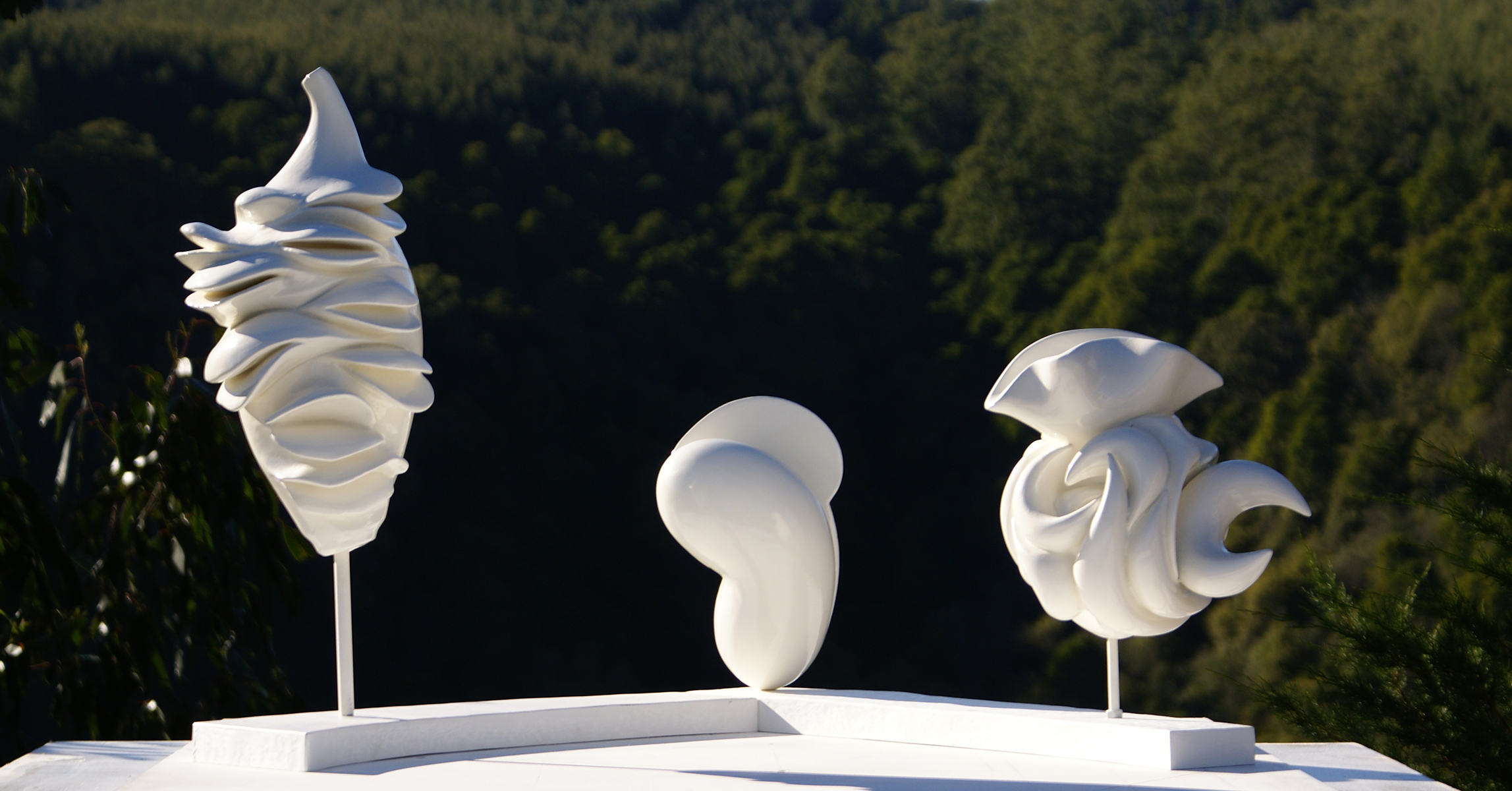 Eccentric Growth Two, 2009, sculpture by Adrian Mauriks.