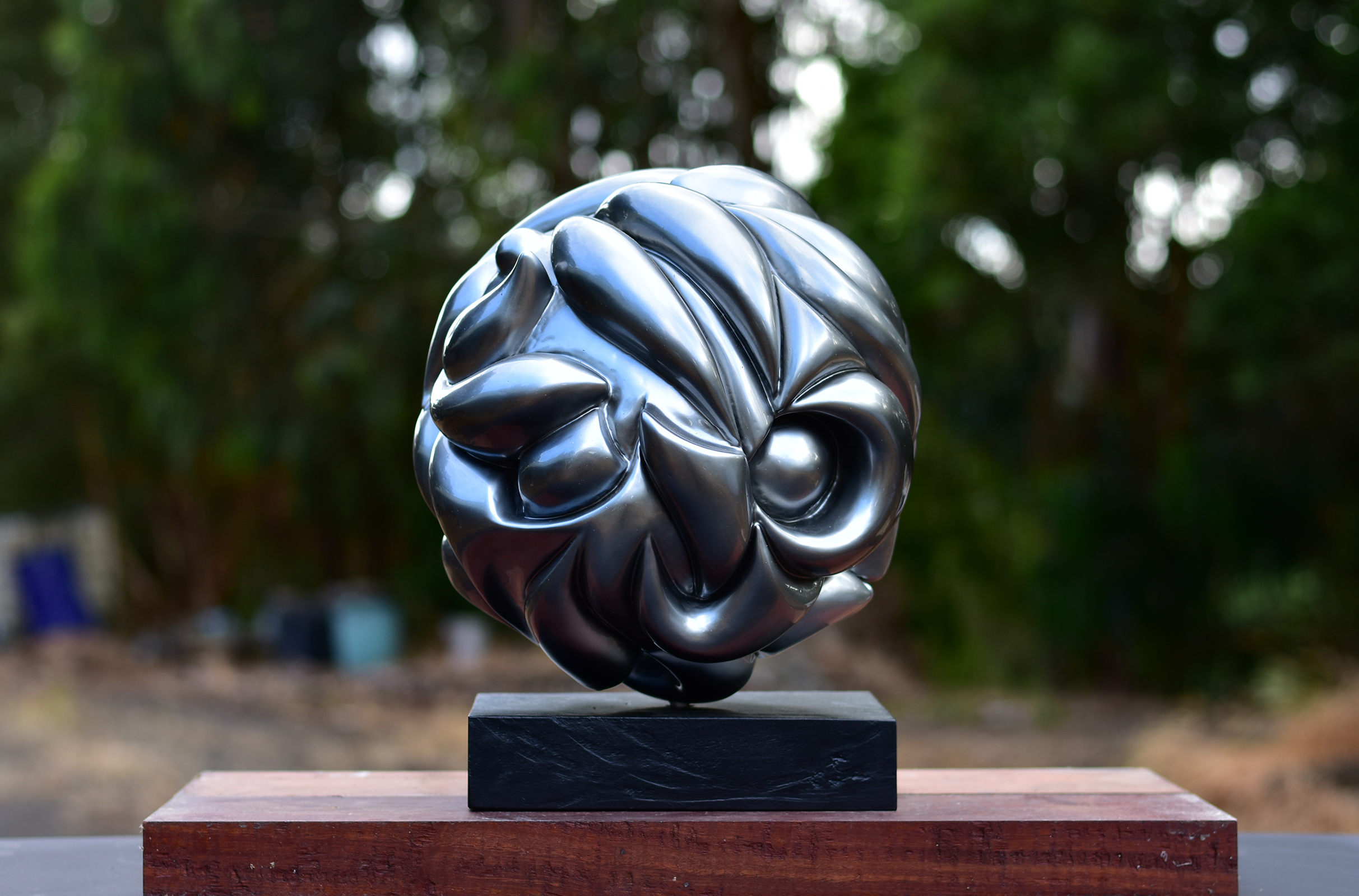 Fire Within One, 2010 sculpture by Adrian Mauriks.