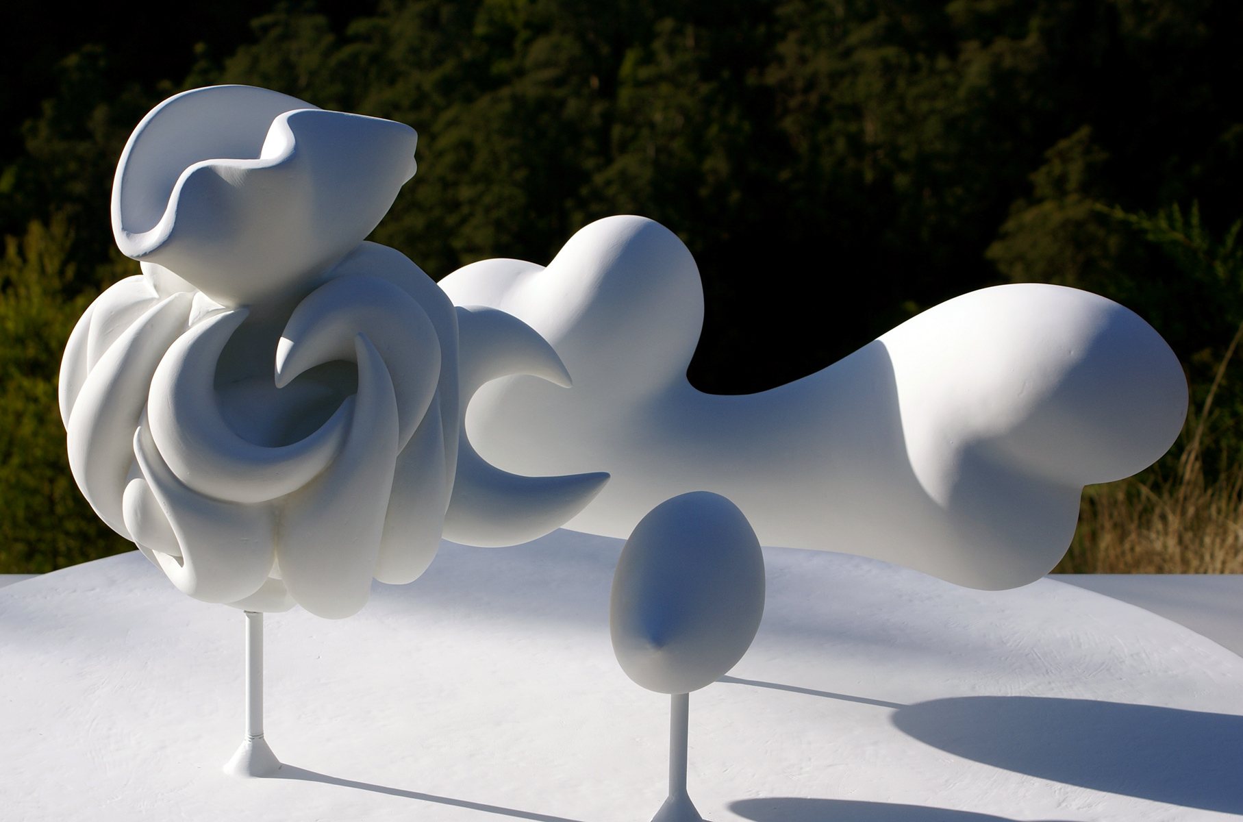 Fire Within Three, 2008, sculpture by Adrian Mauriks.