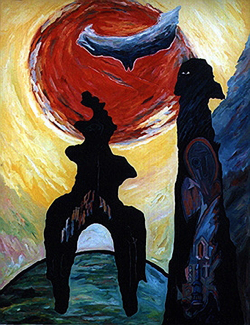 Rites of Passage Three, 1992 by Adrian Mauriks.